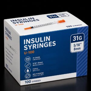 100 Insulin Syringes / Needles
